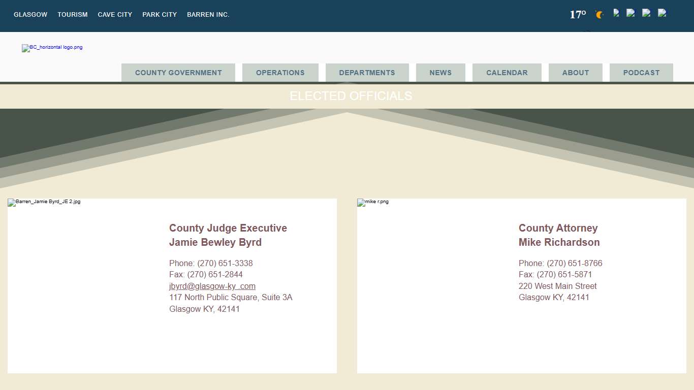 Elected Officials | Barren County